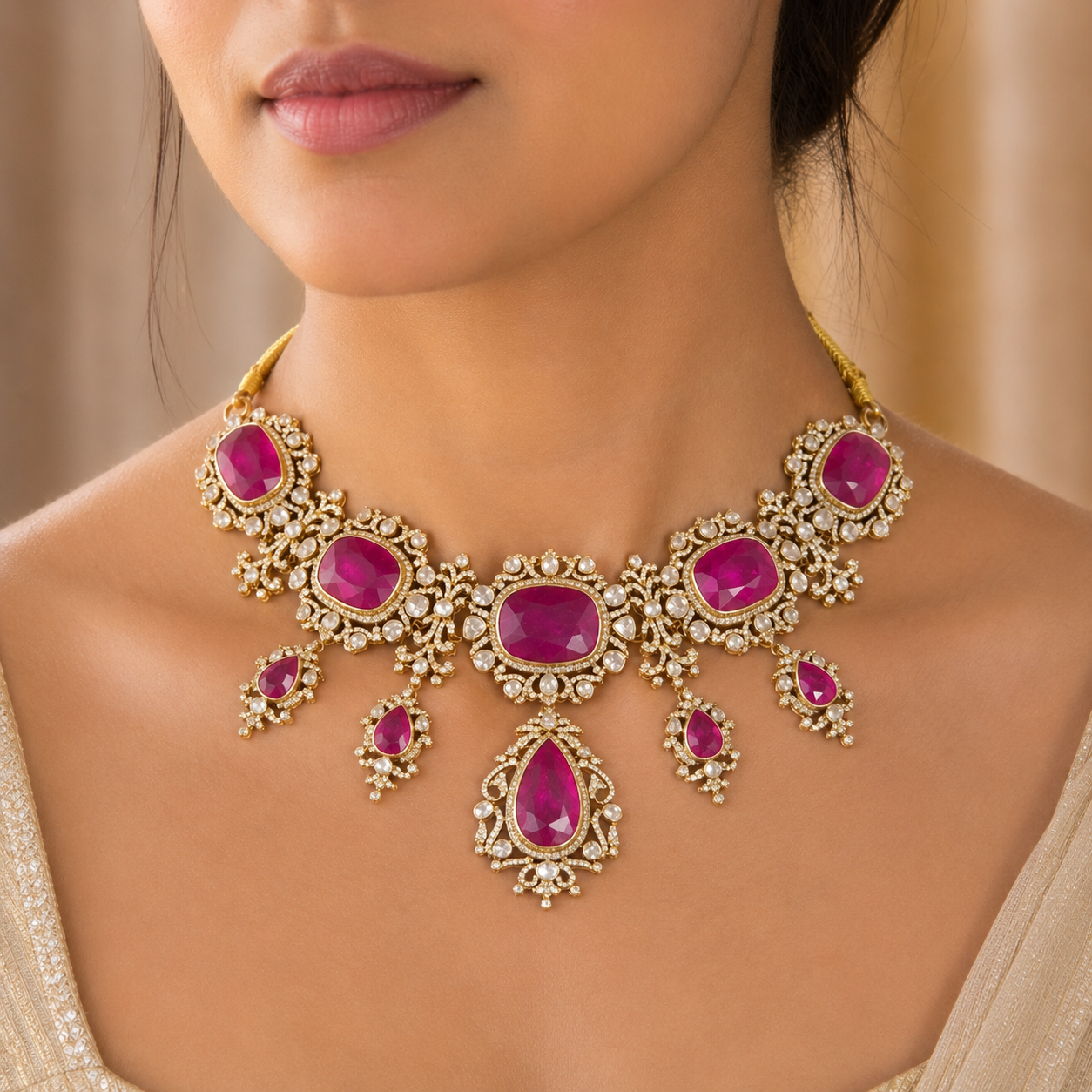 MOZAMBIQUE RUBY CHOKER