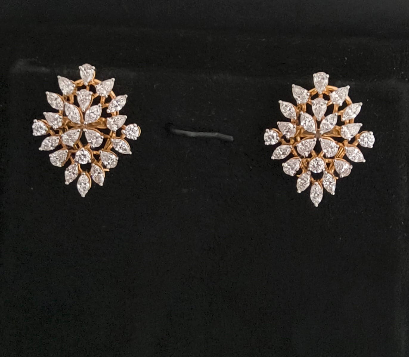 Marquise studs
